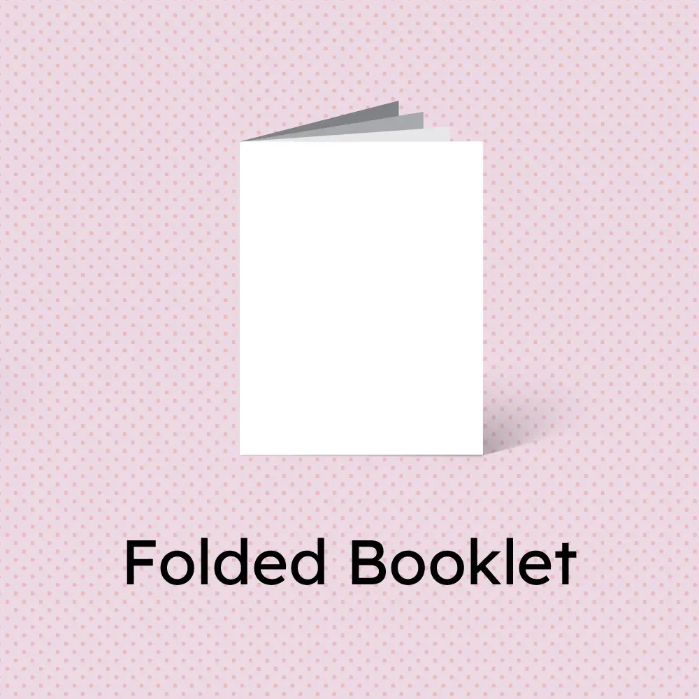 Show details for Copy of Folded Booklets